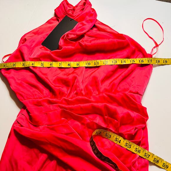 Do & Be Born To Shine Sleeveless Tulip Hem Midi Dress Size S Small NWT Pink - Picture 5 of 11